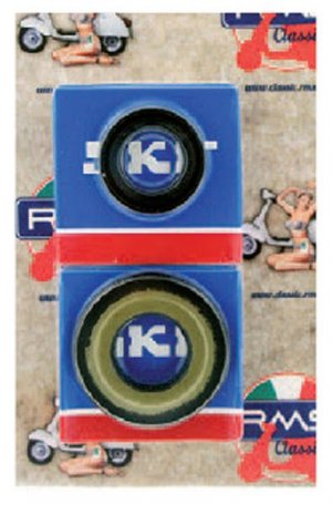Ložiska a těsnění klikovky RMS with o-rings and oil seals modrá