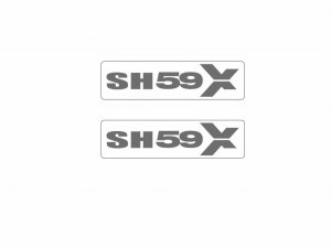 Samolepky SHAD pro SH59X