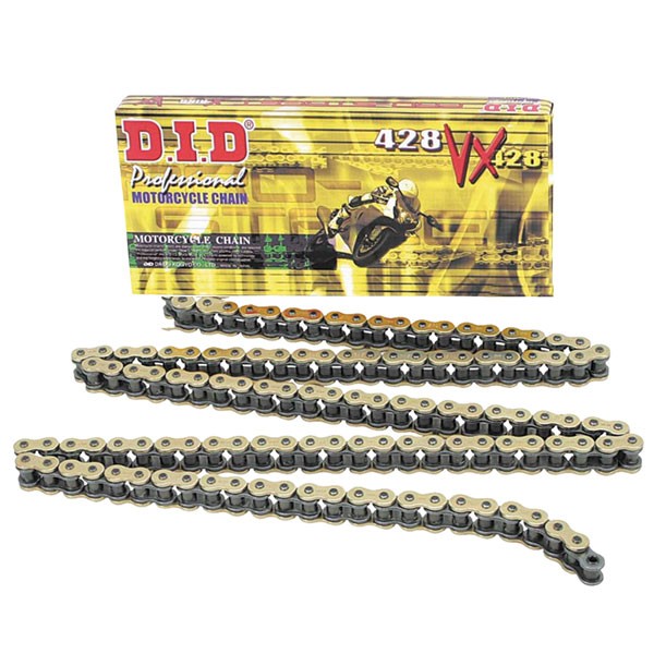 VX série X-Kroužkový řetěz D.I.D Chain 428VX 126 L