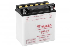 Konvenční 12V akumulátor bez kyseliny YUASA