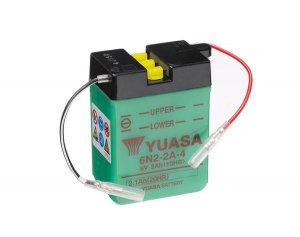 Konvenční 6V akumulátor bez kyseliny YUASA