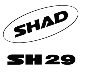 Samolepky SHAD bílá pro SH29