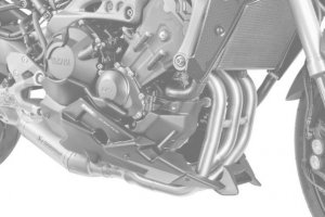Spoiler motoru PUIG karbonový vzhled včetně samolepek