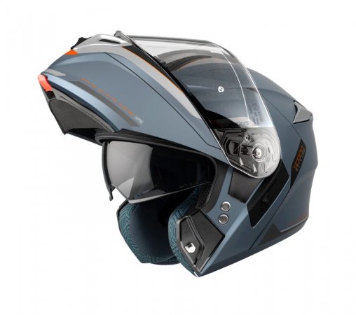 Výklopná helma AXXIS STORM SV S genuine c2 matt gray XXL