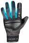 Klasické dámské rukavice iXS EVO-AIR černo-tyrkysová DXL