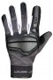 Klasické dámské rukavice iXS EVO-AIR černo-tmavě šedo-bílá DXL