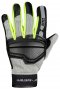 Klasické dámské rukavice iXS EVO-AIR černo-světle šedo-neonově žlutá DL