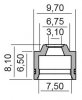 Gufero RMS 100669230 valve stem