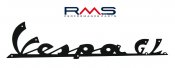 Emblém RMS 142720870 černý na přední štítek