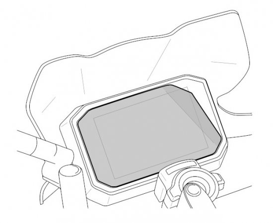 Dashboard protector PUIG 21951W průhledný