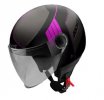 Otevřená helma AXXIS SQUARE convex gloss pink XS