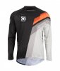 Motokrosový dres YOKO VIILEE černý / bílý / oranžový L