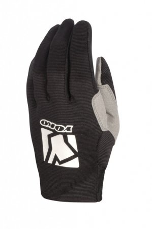 Motokrosové rukavice YOKO SCRAMBLE černý / bílý XXS (5) pro ATV YAMAHA YFM 350 FX Wolverine