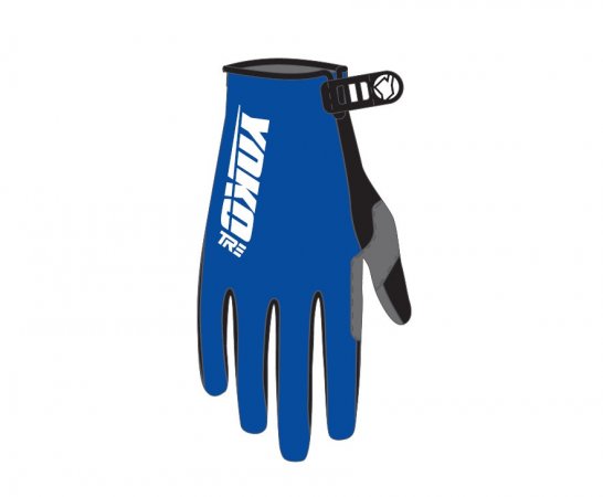 Motokrosové rukavice YOKO TRE modrá L (9) pro YAMAHA YZ 125