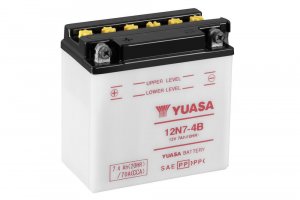 Konvenční 12V akumulátor bez kyseliny YUASA