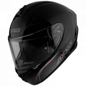 Integrální helma AXXIS DRAKEN ABS solid lesklá černá S