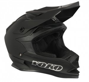 Motokrosová helma YOKO SCRAMBLE matně černý XL