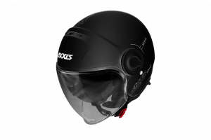 Otevřená helma AXXIS RAVEN SV ABS solid lesklá černá XS