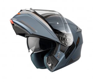 Výklopná helma AXXIS STORM SV S genuine c2 matt gray XS