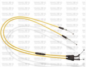 Lanka plynu (pár) Venhill K02-4-055-YE featherlight žlutá