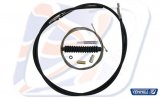 Clutch cable kit Venhill U01-1-201 černý