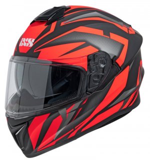 Integrální helma iXS iXS216 2.1 matná černá-červená XS