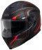 Integrální helma iXS iXS1100 2.4 matná černá-červená 2XL