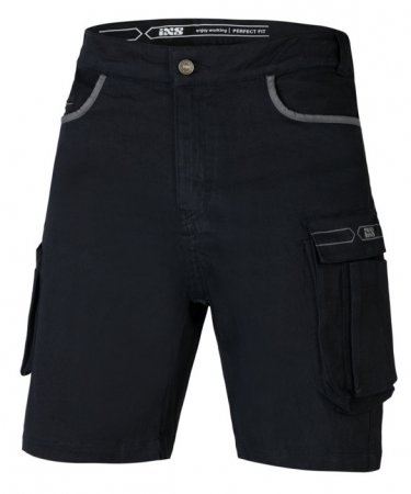 Kalhoty iXS iXS TEAM SHORT 2.0 černý 2XL pro SUZUKI GSX-R 750