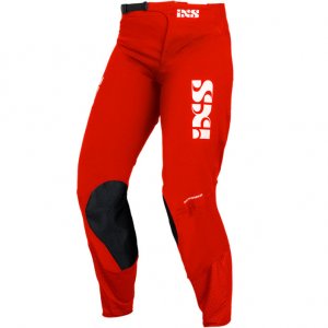 Motokrosové kalhoty iXS TRIGGER 2.0 šedo-červený 56H