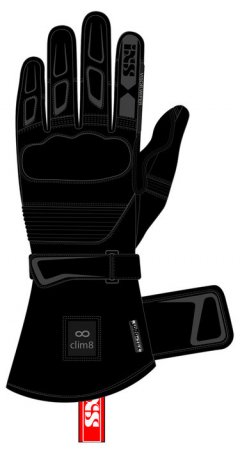 Women's gloves iXS SEASON-HEAT-ST černý DXL pro ATV YAMAHA YFM 350 FX Wolverine