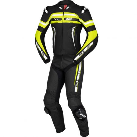 2pcs sport suit iXS LD RS-700 černo-žluto-bílá 48H pro KAWASAKI EN 500